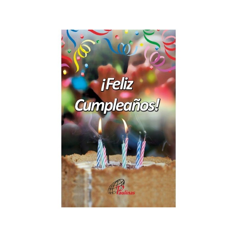 ¡Feliz Cumpleaños! folleto