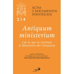 ANTIQUUM MINISTERIUM, CON LA QUE SE INSTITUYE EL MINISTERIO DEL CATEQUISTA