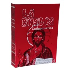 Biblia Latinoamérica (color rojo rústica)