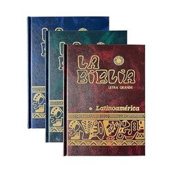 Biblia Latinoamérica Letra Grande (Color puede variar según existencias)