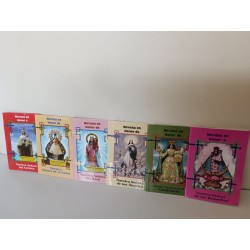 Colección novenas – diferentes advocaciones a la Virgen María