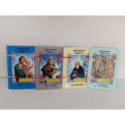 Colección novenas – diferentes santos