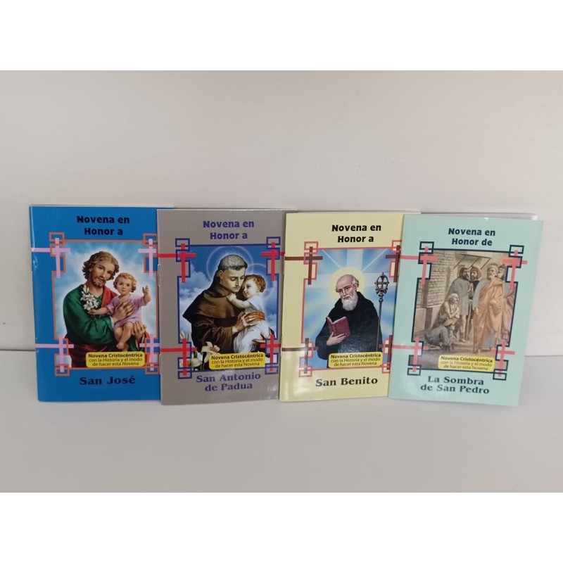 Colección novenas – diferentes santos