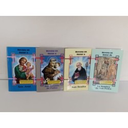 Colección novenas – diferentes santos