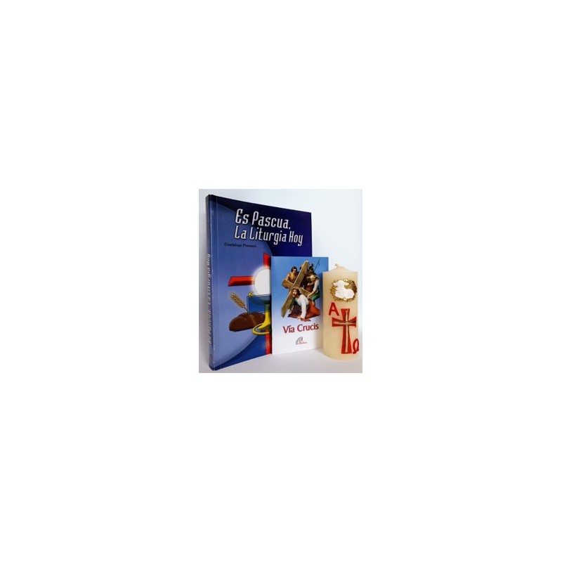 Kit Pascua (Libros + cirio)