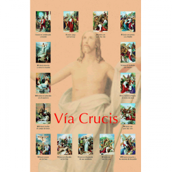 Laminas Via Crucis (16 Mod.)