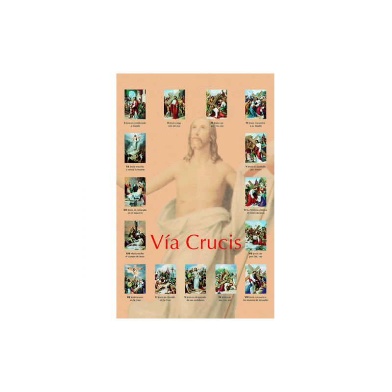 Laminas Via Crucis (16 Mod.)