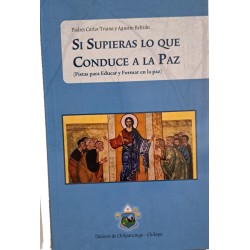 Si supieras lo que conduce a la Paz