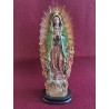Virgen de Guadalupe bulto 30 cm