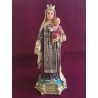 Virgen del Carmen bulto 30 cm