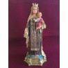 Virgen del Carmen bulto 30 cm