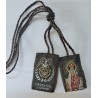 Escapulario Virgen del Carmen mediano (2 x 3.5 cm)