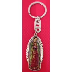 Llavero silueta Virgen de Guadalupe