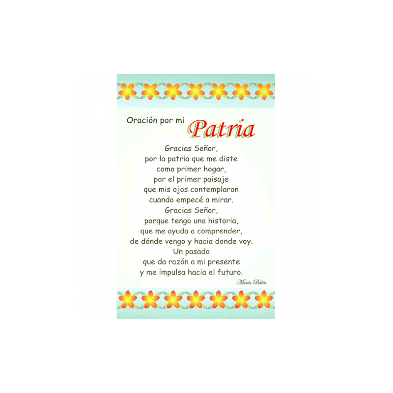 Tarjeta Postal Ocasiones 15 (Patria)