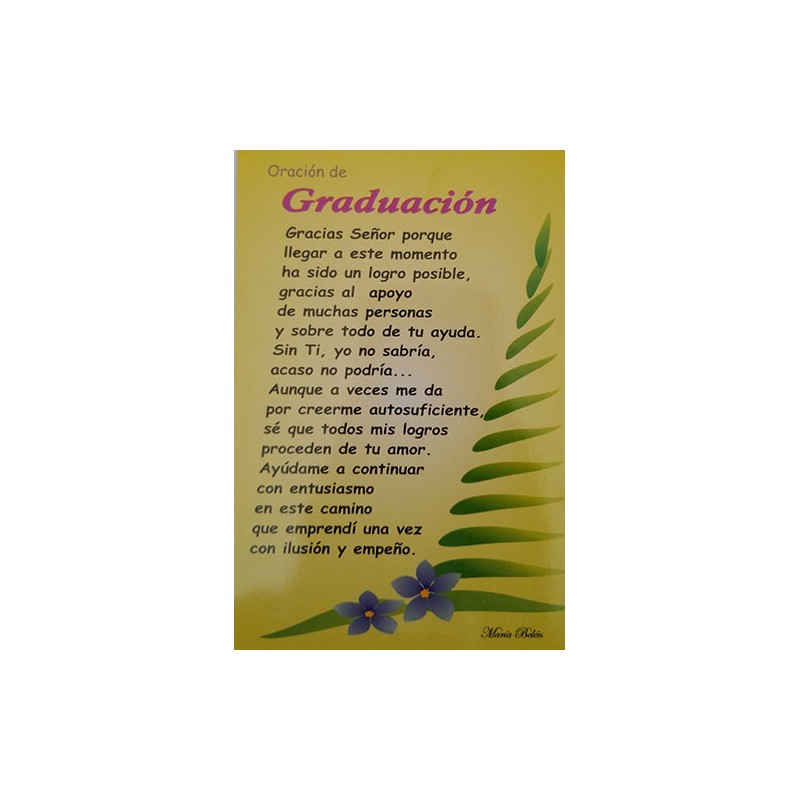 Tarjeta Postal Ocasiones 19 (Graduacion)