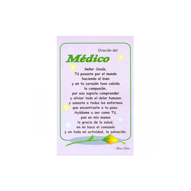 Tarjeta Postal Ocasiones 20 (Medico)