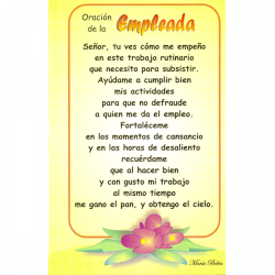 Tarjeta Postal Ocasiones 23 (Empleada)
