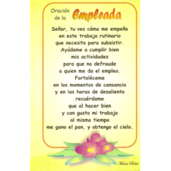Tarjeta Postal Ocasiones 23 (Empleada)
