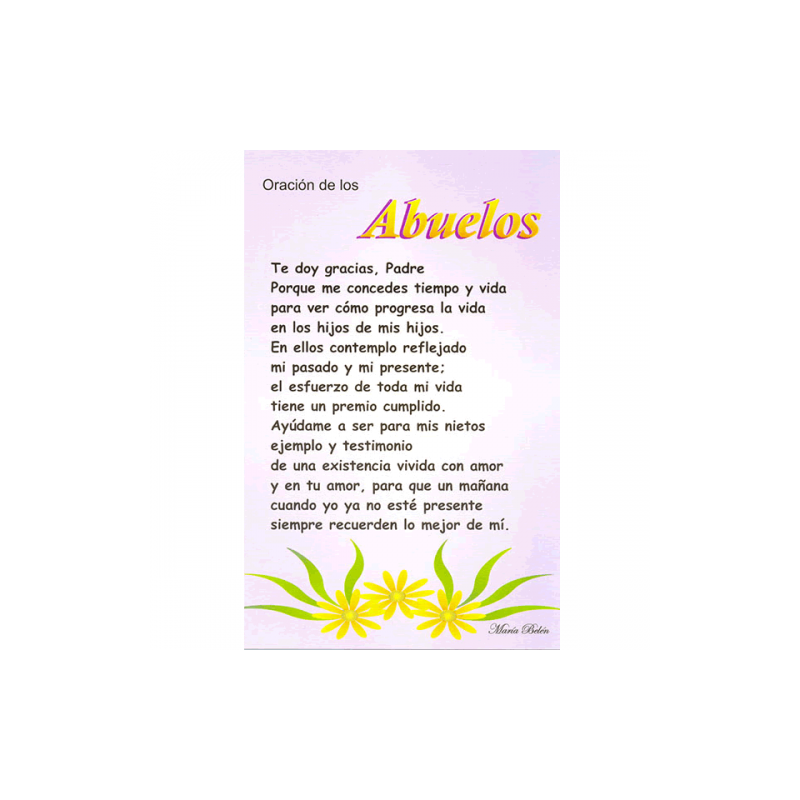 Tarjeta Postal Ocasiones 24 (Abuelos)