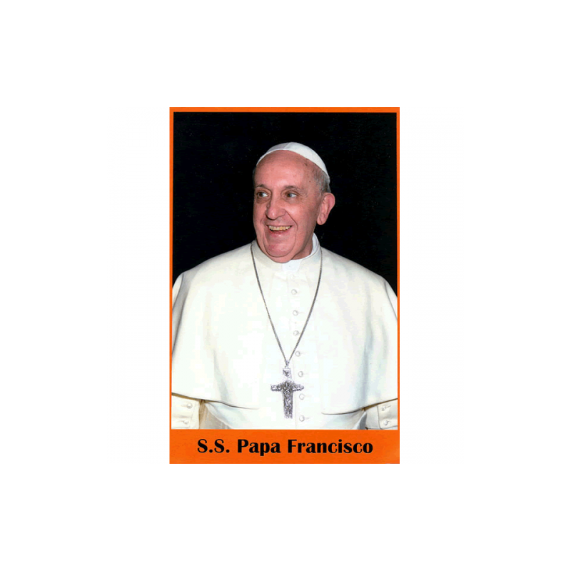 Tarjeta postal Su Santidad Papa Francisco