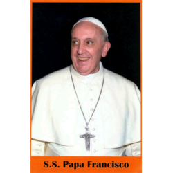 Tarjeta postal Su Santidad Papa Francisco