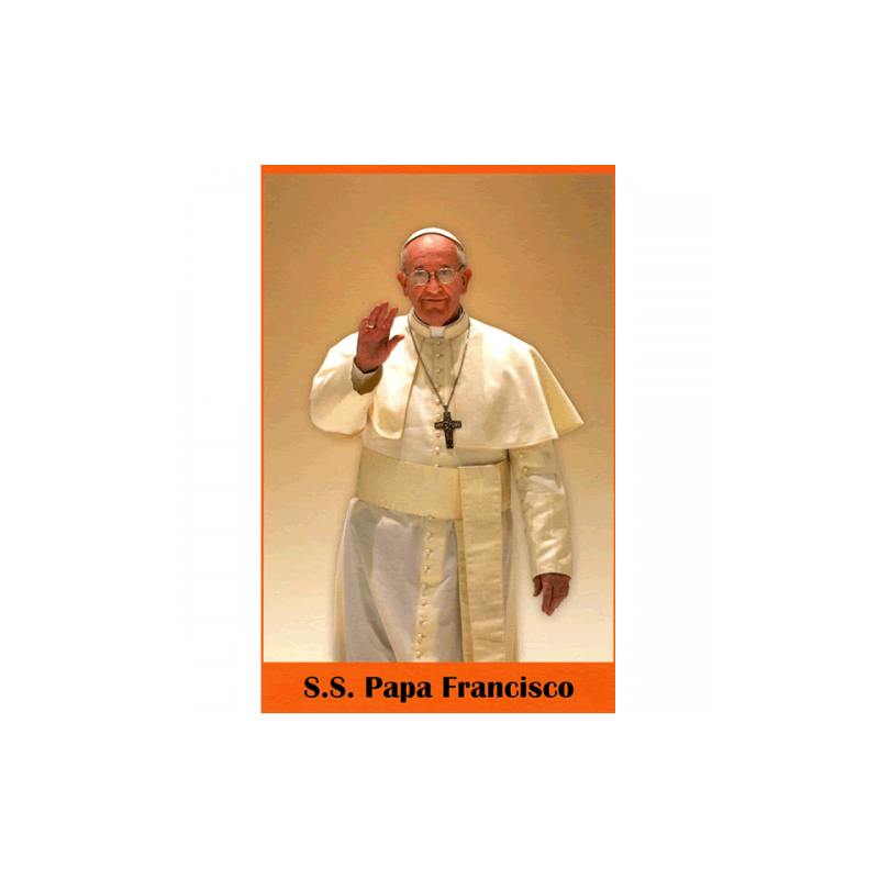 Tarjeta postal Su Santidad Papa Francisco