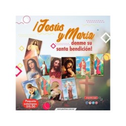 ¡Jesús y María… denme su santa bendición!