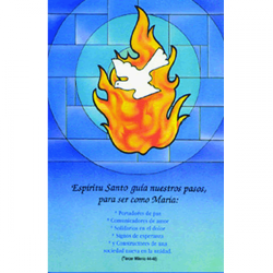 Estampa Pentecostés 3 (¡Espiritú Santo guía nuestros pasos!)