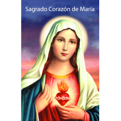 Estampa Piedad 22 (Al Sagrado Corazón de María)
