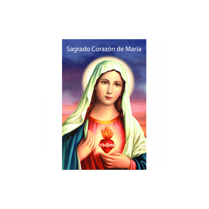 Estampa Piedad 22 (Al Sagrado Corazón de María)