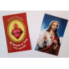Pack 50 Estampas con oración – Detente Enemigo y Sagrado Corazón