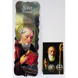 San Benito Abad Pack 15 Separadores + 25 estampas