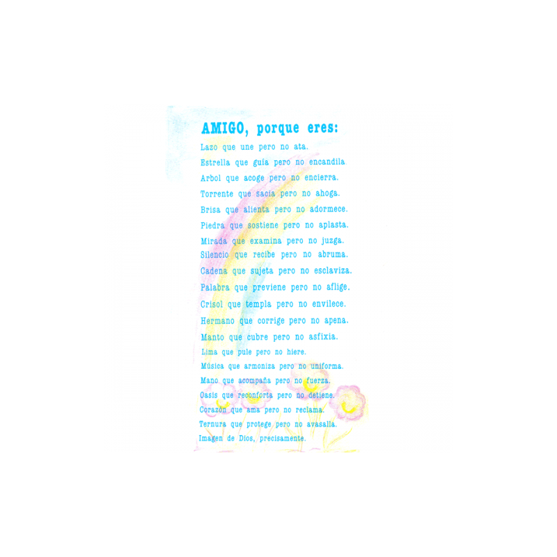 Poster Amigo 1