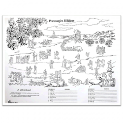 Poster Biblica 1 (Personajes biblicos)