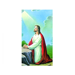 Poster Jesús 01 (Jesús orando en el huerto)