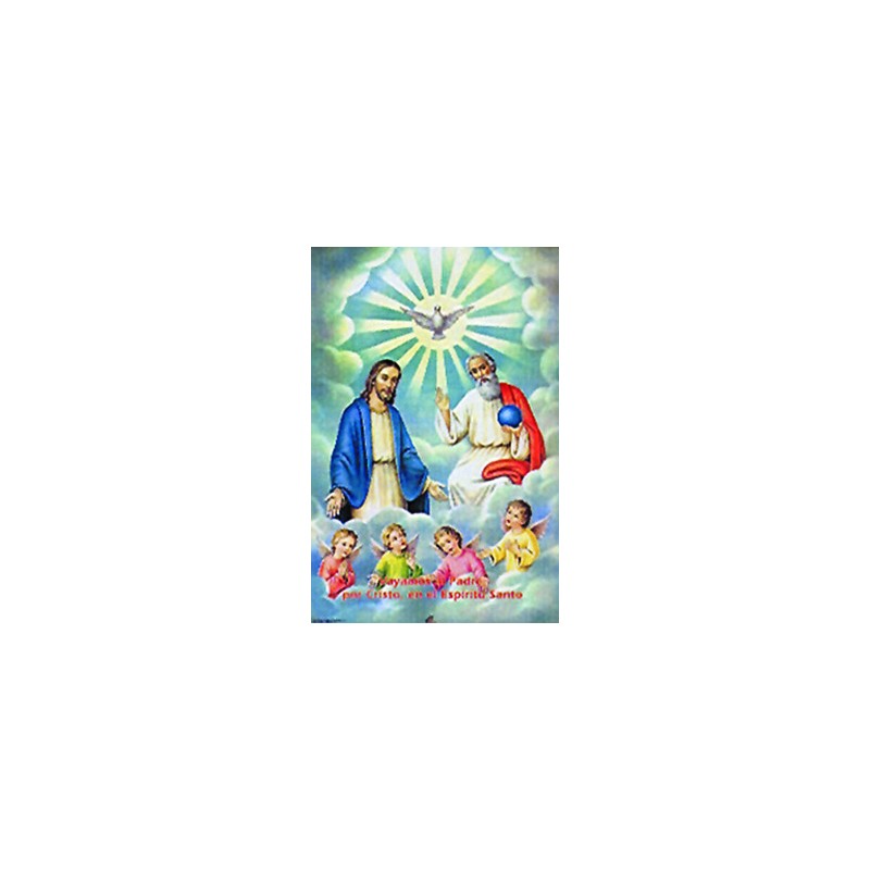Poster Jesús 13 (Santísima Trinidad)