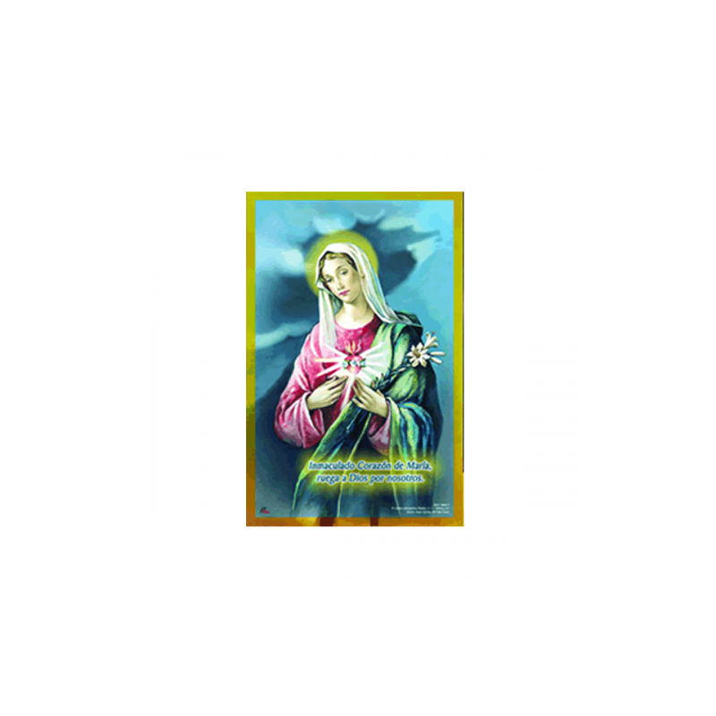 Poster María 6 (Inmaculado corazón de María)