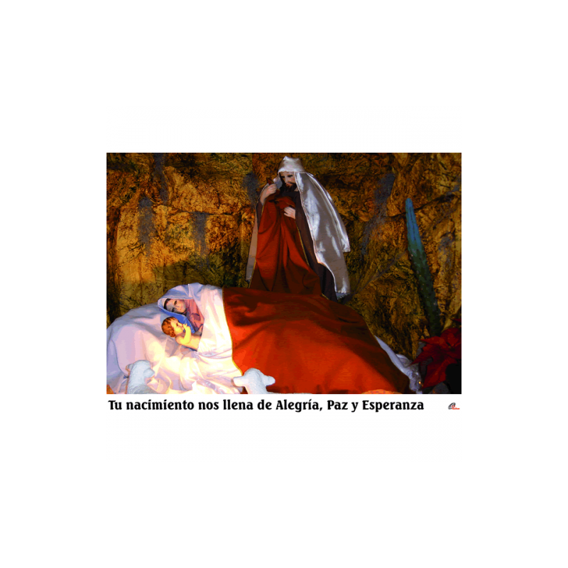 Poster Nacimientos 4 (Tu nacimiento nos llena de alegría)