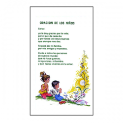 Poster Niños 1 – Oración de los niños