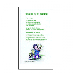 Poster Niños 2 – Oración de los pequeños