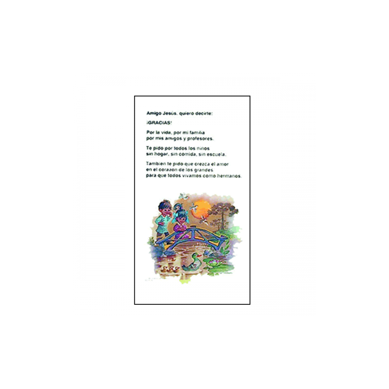 Poster Niños 4 – Amigo Jesús
