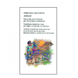 Poster Niños 4 – Amigo Jesús
