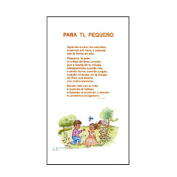 Poster Niños 7 – Para ti, pequeño