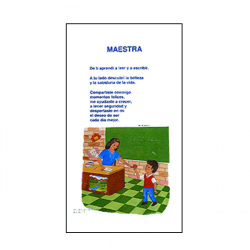 Poster Niños 8 – Maestra