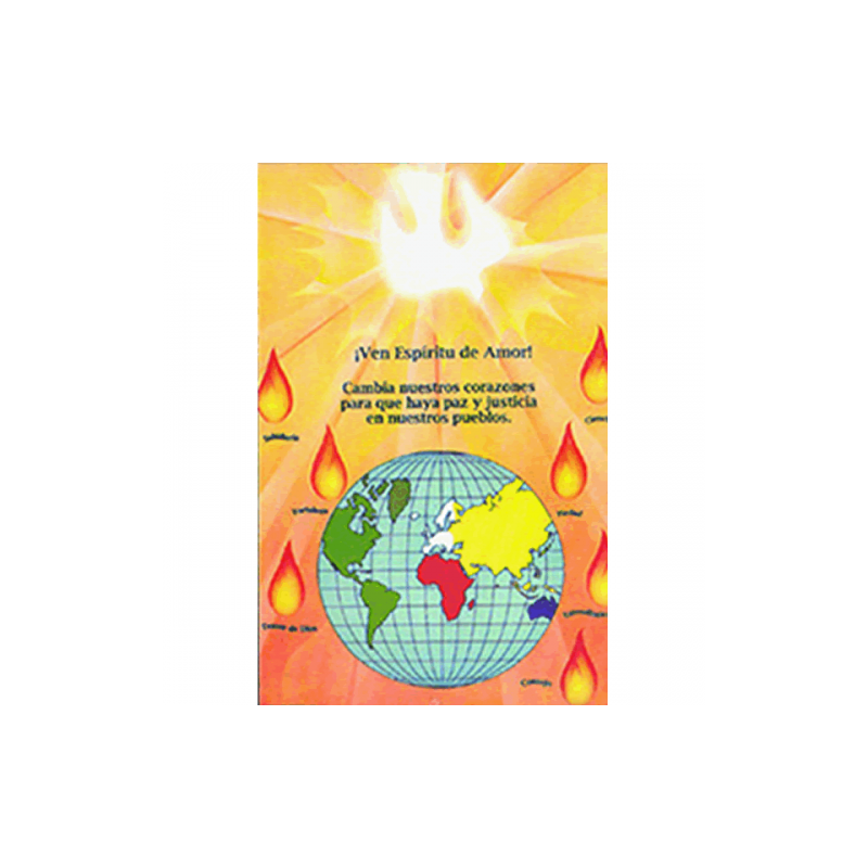 Poster Pentecostés 1 (Ven Espíritu de Amor)