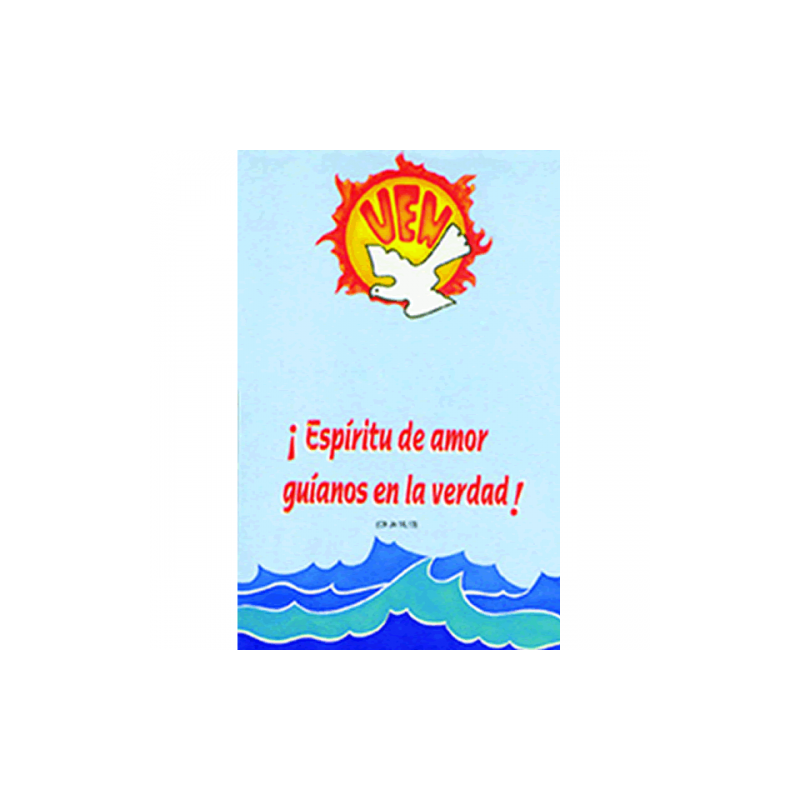 Poster Pentecostés 2 (Espíritu de Amor guíanos)