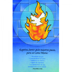Poster Pentecostés 3 (Espíritu Santo guía nuestros pasos)