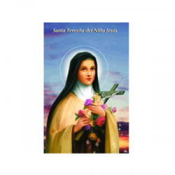 Poster Santos 08 (Sta. Teresita del Niño Jesus)
