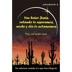Poster Semana de Adviento 2 (Esperanza)