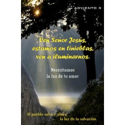 Poster Semana de Adviento 3 (Liberación)